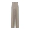 Max Mara Segale Formal Pants In Beige