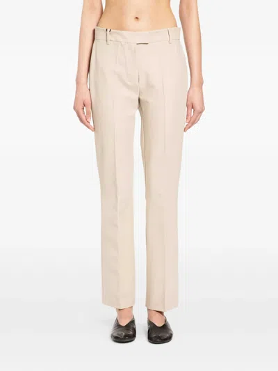 Max Mara Nude Neutrals Virgin Wool Jacket