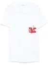Max Mara Pocket Detail Round Neck Embroidered Top