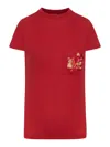 Max Mara Nunzio T-shirt In Cotton In Red