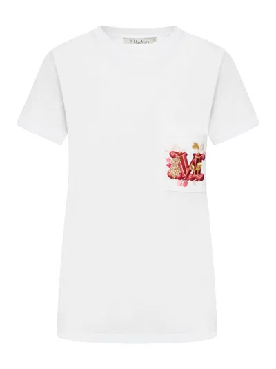 MAX MARA NUNZIO T-SHIRT IN COTTON