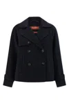 Max Mara Nupar Double-breasted Jacket In Blue