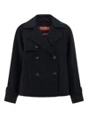 Max Mara Nupar Double-breasted Jacket In Blue
