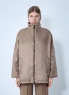 Max Mara Nylon Jacket In Neutral