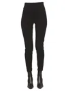 Max Mara Nylon Pants In Black