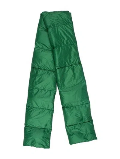 Pre-owned Max Mara Nylon Scarf In Green