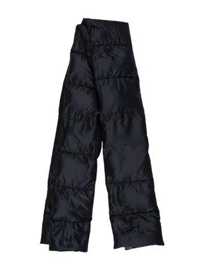 Pre-owned Max Mara Nylon Scarf W/ Tags In Gray