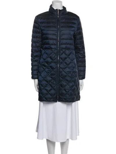 Pre-owned Max Mara Nylon Utility Jacket In Blue