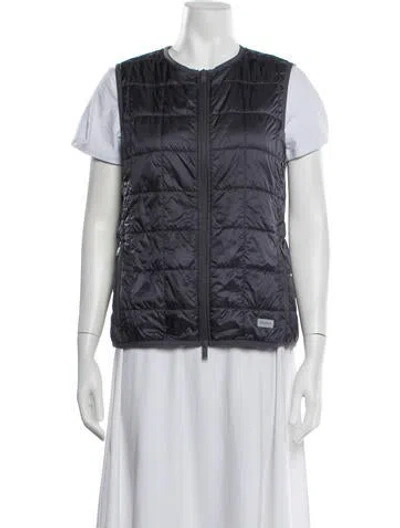 Pre-owned Max Mara Nylon Vest In Blue
