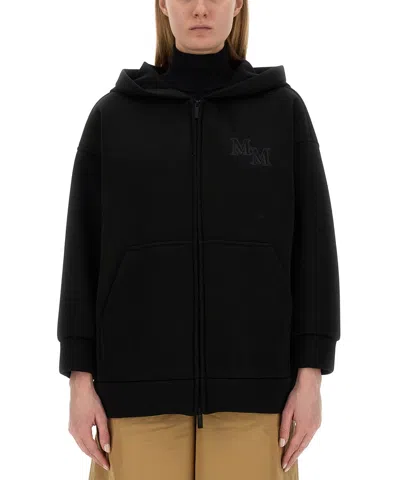 Max Mara Obbia Jacket In Black
