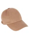 Max Mara Obliqua Hat In Camel