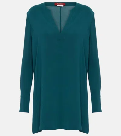 Max Mara Oboli Blouse In Grey