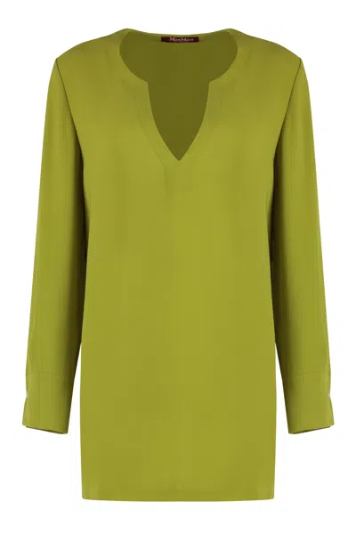 MAX MARA OBOLI CRÊPE BLOUSE