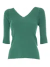 Max Mara Green Oceano Sweater In Green