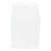Max Mara Ofelia Sleeveless Poplin Top In White