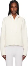 Max Mara Off-white Abilita Hoodie In 001 White