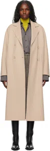Max Mara Off-white Capi Coat In 048 Ecru
