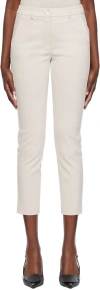 MAX MARA OFF-WHITE FARAD TROUSERS