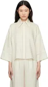 Max Mara Off-white Robina Shirt In 1 Ecru