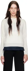 Max Mara Off-white Tenente Hoodie In 001 White