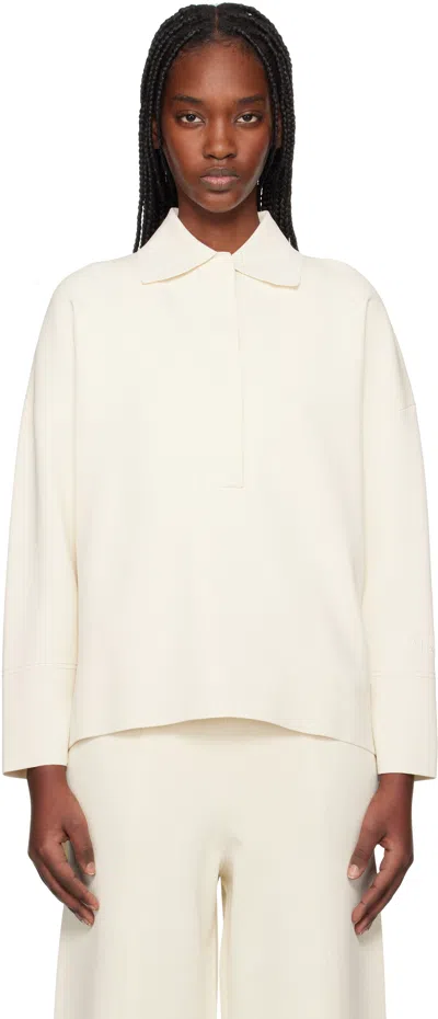 MAX MARA OFF-WHITE VAND POLO