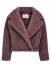 Max Mara Oggeri Casual Jackets And Parka Purple
