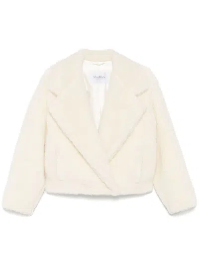 Max Mara Oggeri Jacket In White