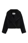 Max Mara Oggeri Vegan Fur Jacket