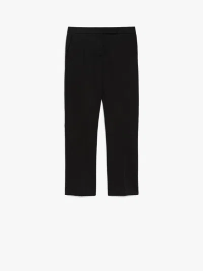 Max Mara Okra Long Trouser Black