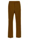 Max Mara Trousers Straight Leg Belt Loops