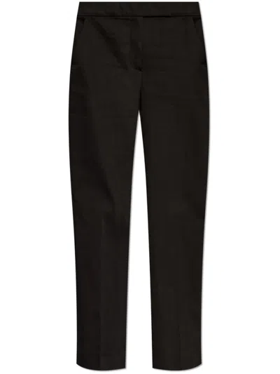 Max Mara Tailored Black Trousers With Smooth Finish