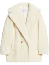 Max Mara Olga Oversized Alpaca And Wool Coat In Neutral
