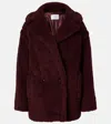 Max Mara Olga Apaca, Wool And Silk Peacoat