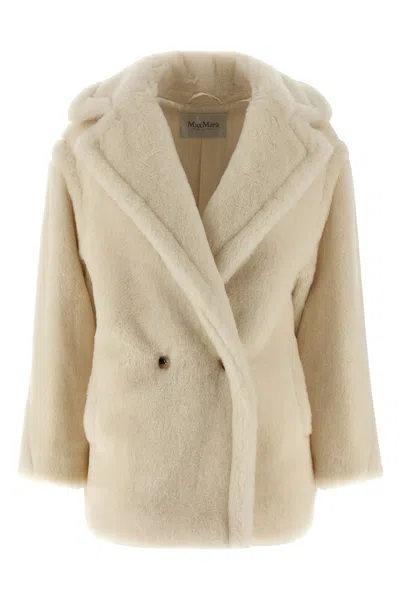 Max Mara 'olga' Coat In Neutral
