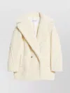 Max Mara Olga Oversized Alpaca And Wool Coat In White