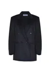Max Mara "olimpia" Blazer In Blue