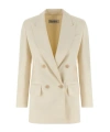Max Mara Olimpia Blazer In Gray