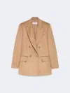 Max Mara Zibeline Camel Olimpia Jacket In Neutral