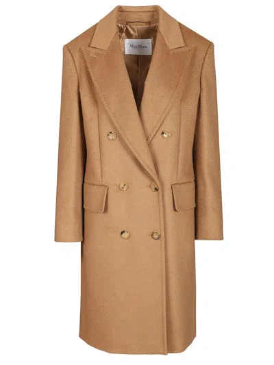 Max Mara Olimpia Coat In Brown