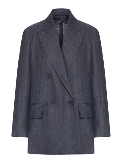 MAX MARA OLIMPIA DOUBLE-BREASTED BLAZER