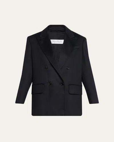 MAX MARA OLIMPIA DOUBLE-BREASTED WOOL JACKET