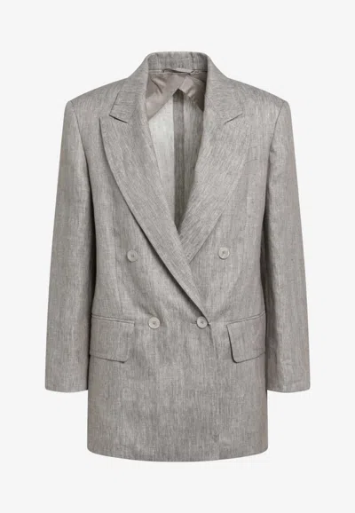 MAX MARA OLIMPIA DOUBLE-BREASTED BLAZER