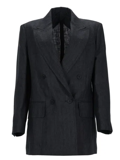 Max Mara Olimpia Jacket In Gray