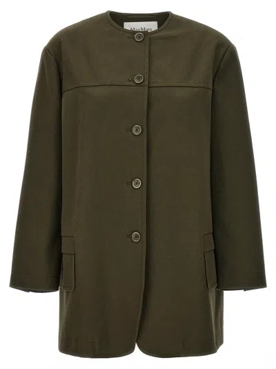 Max Mara Olive Recital Midi Jacket