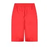 Max Mara Beachwear Oliveto Coral Bermuda Shorts In Red