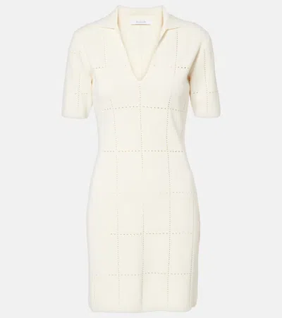 Max Mara Minikleid Olivi In Weiss