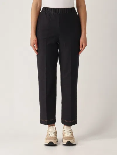 Max Mara Ombra Trousers In Denim Scuro