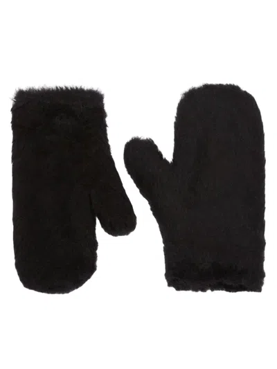 MAX MARA MAX MARA OMBRATO GLOVES BLACK