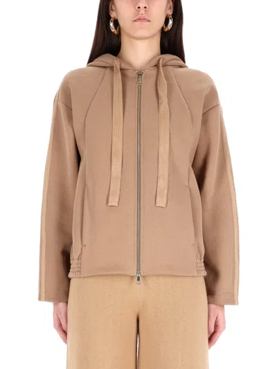 Max Mara Omelia Mini Sweatshirt - Women's S In Brown