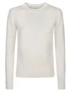 Max Mara Sweater In Bianco
